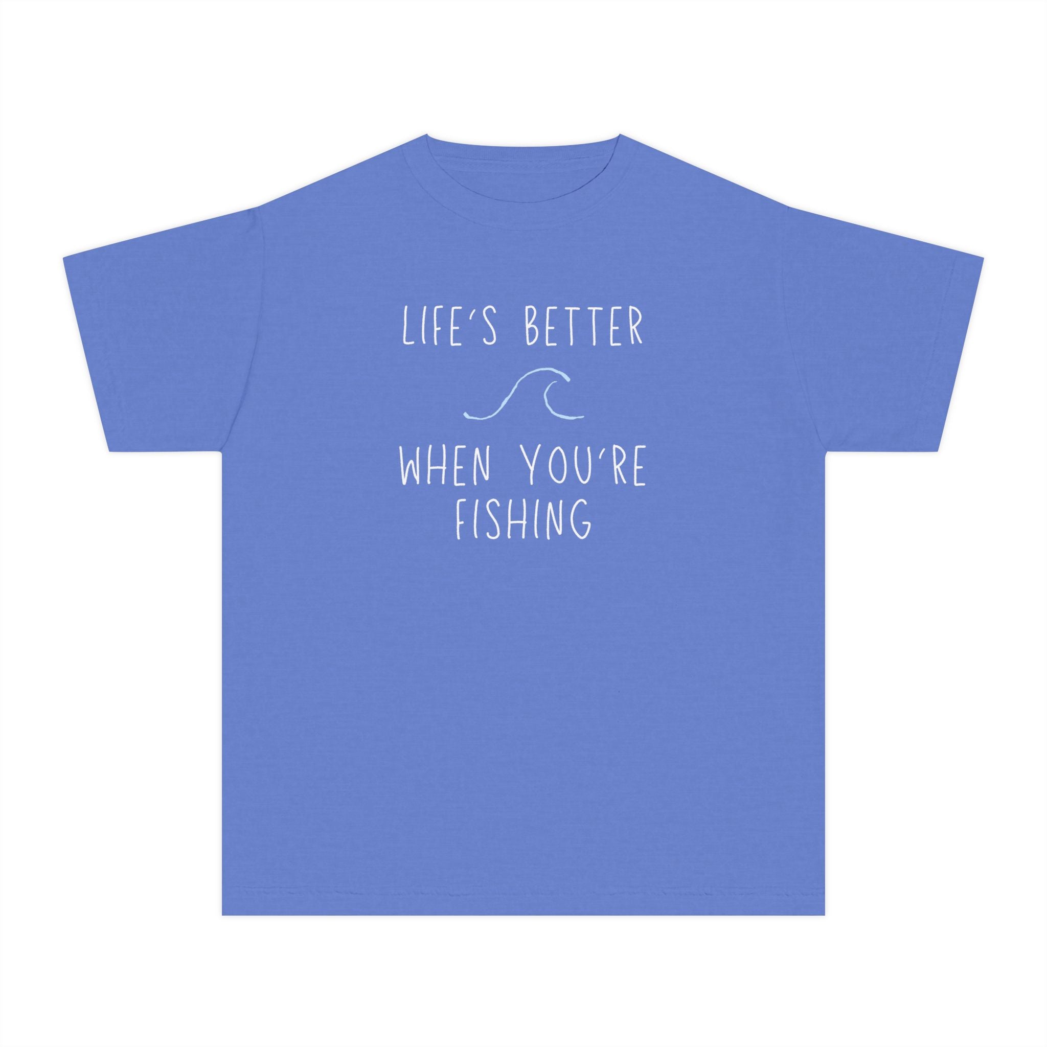 Life's Better When You're Fishing | Kids Fishing Shirt