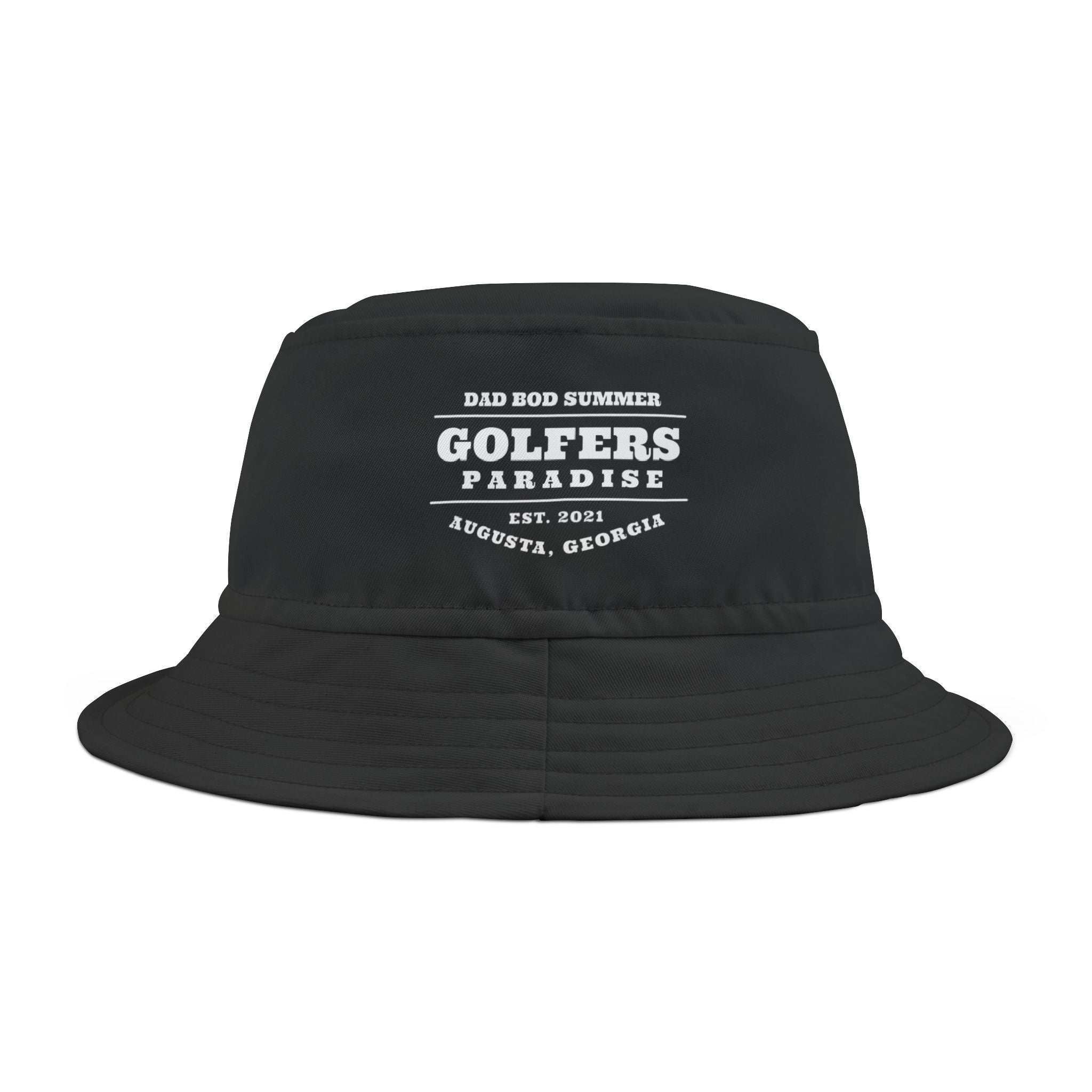 "Augusta Georgia, Golfers Paradise" - Golf Bucket Hat