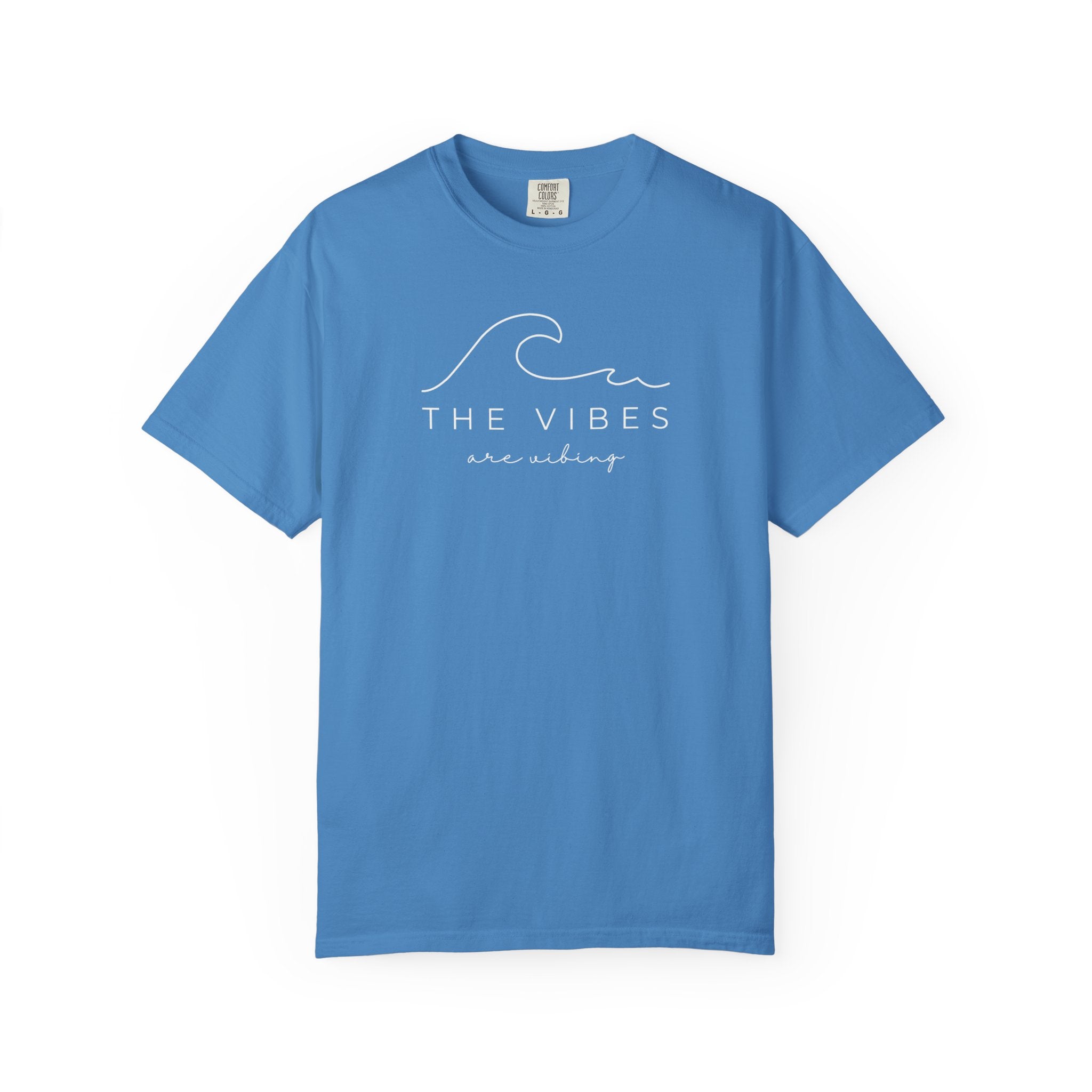 "The Vibes Are Vibing, Ocean Waves" | Beach T Shirts