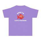 Born To Love Fishing | Toddler Fishing Shirt