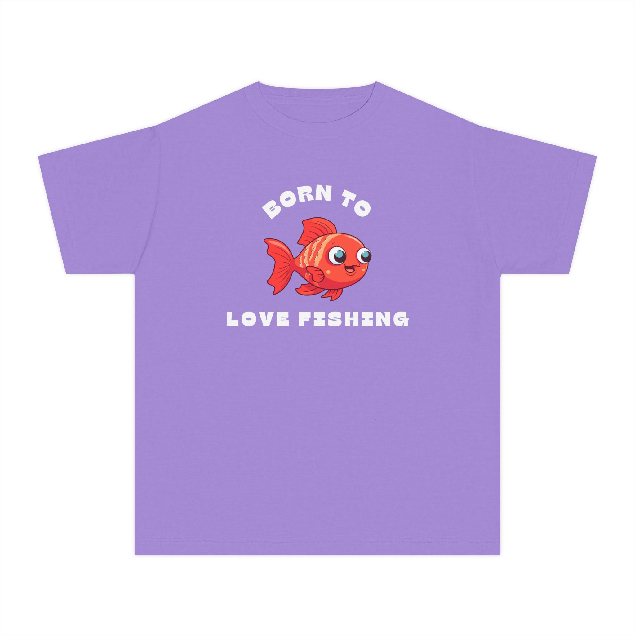 Born To Love Fishing | Toddler Fishing Shirt