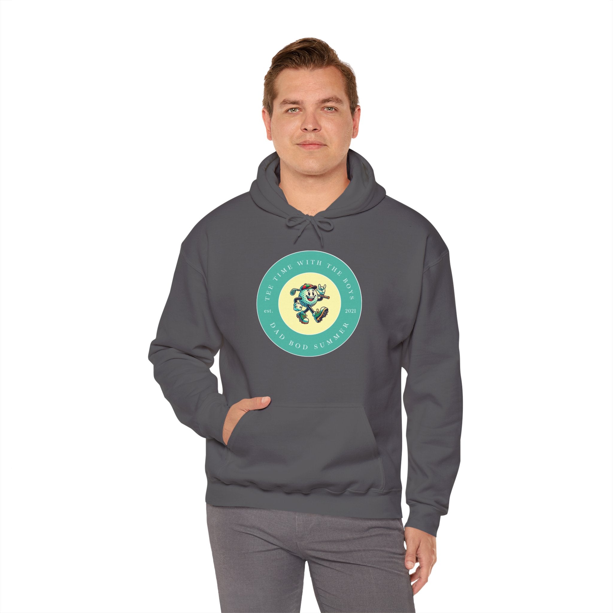 "Tee Time With The Boys Golf Theme" - Golf Hoodie