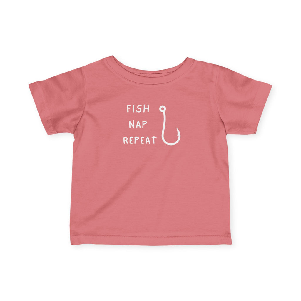 Fish Nap Repeat | Baby Fishing Shirts