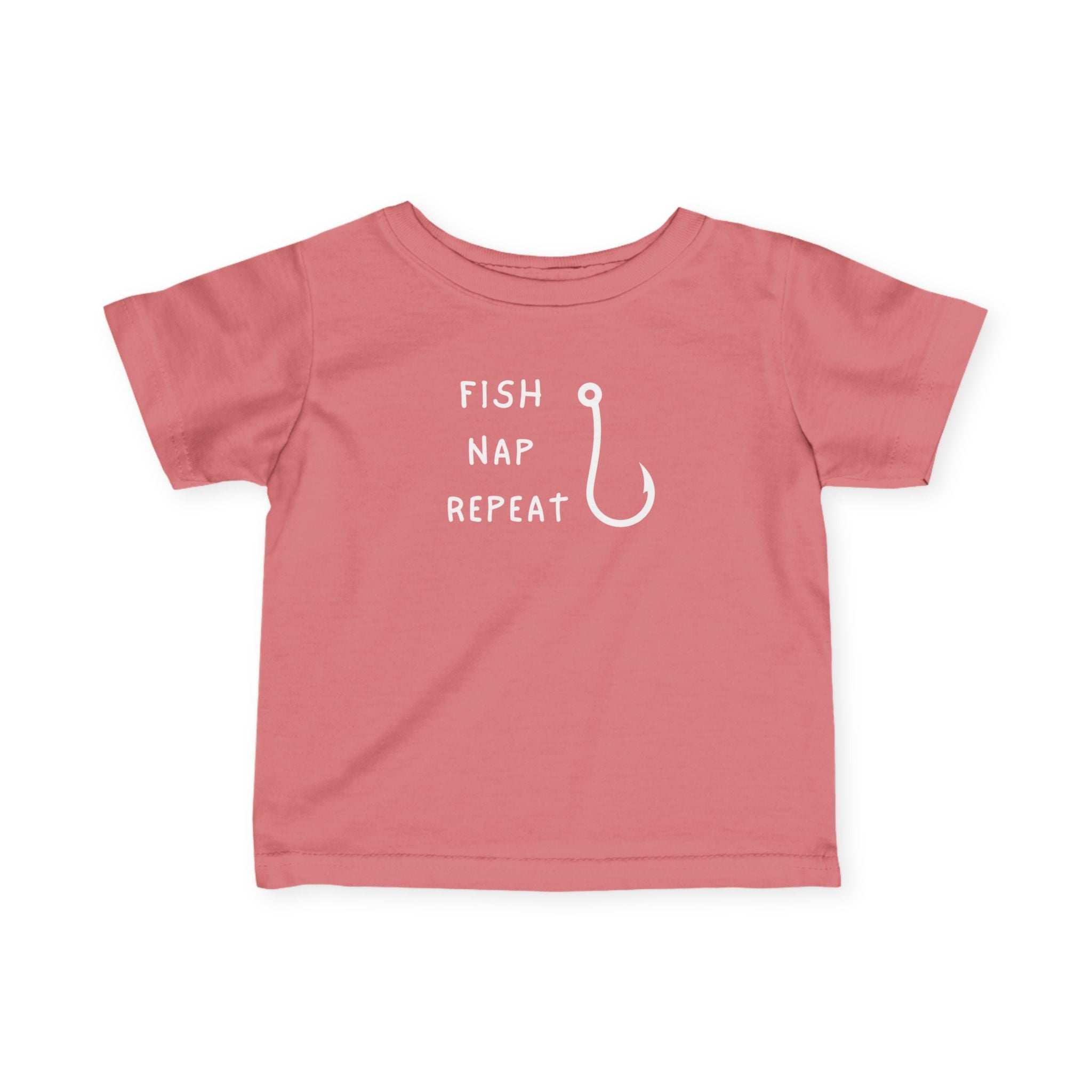 Fish Nap Repeat | Baby Fishing Shirts