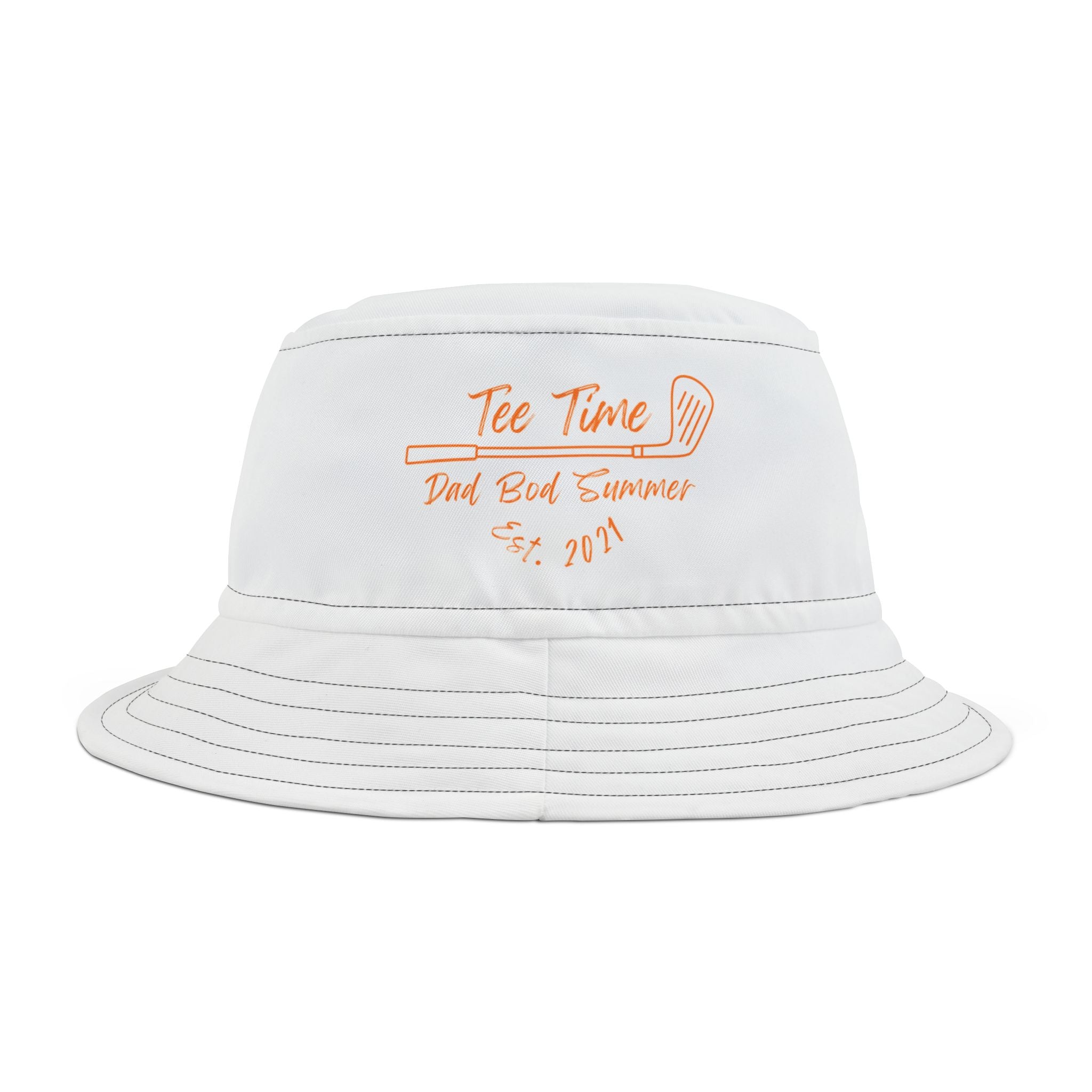 "Golf Tee Time" - Golf Bucket Hat
