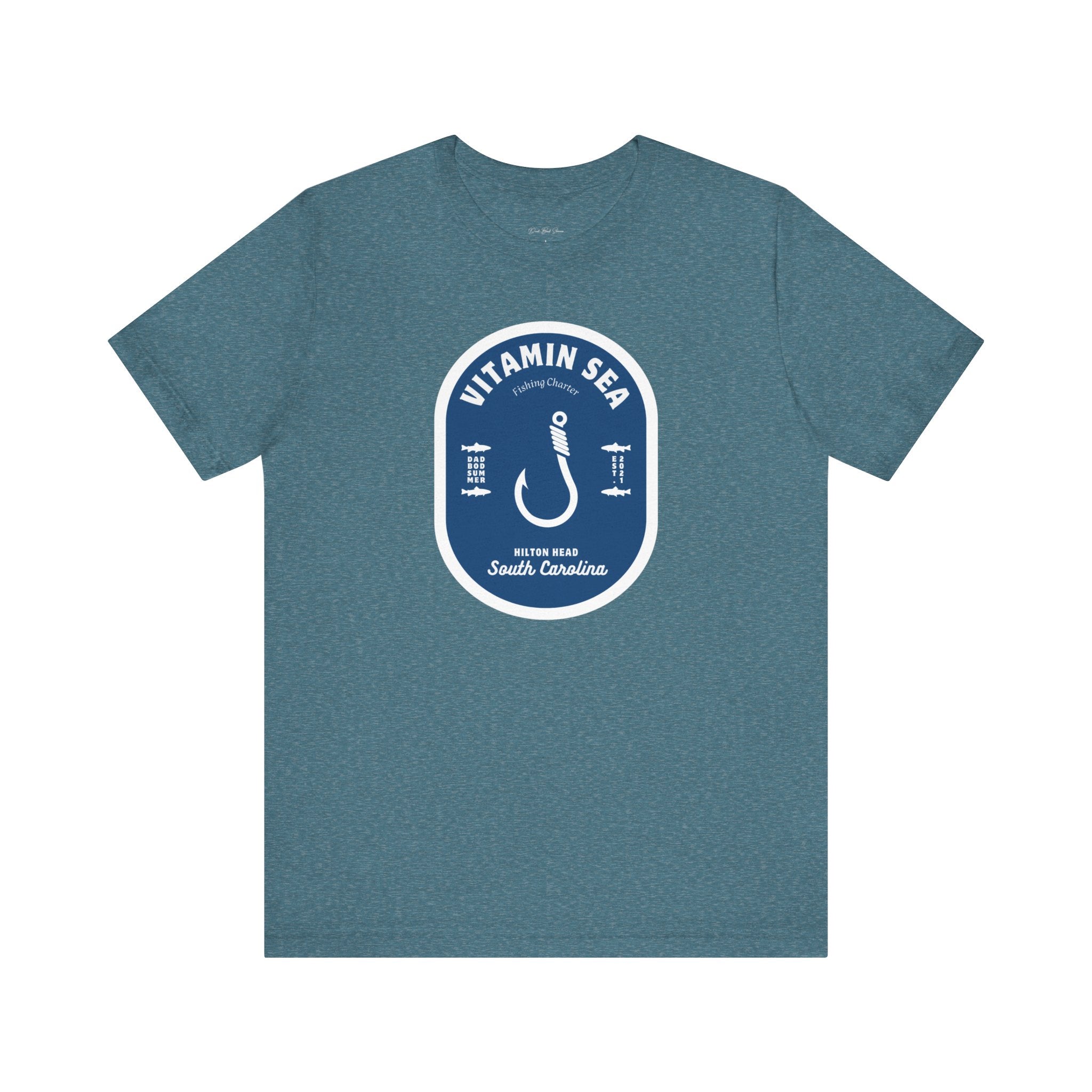 "Hilton Head, South Carolina Fishing Charter Shirt" - Fishing T Shirts