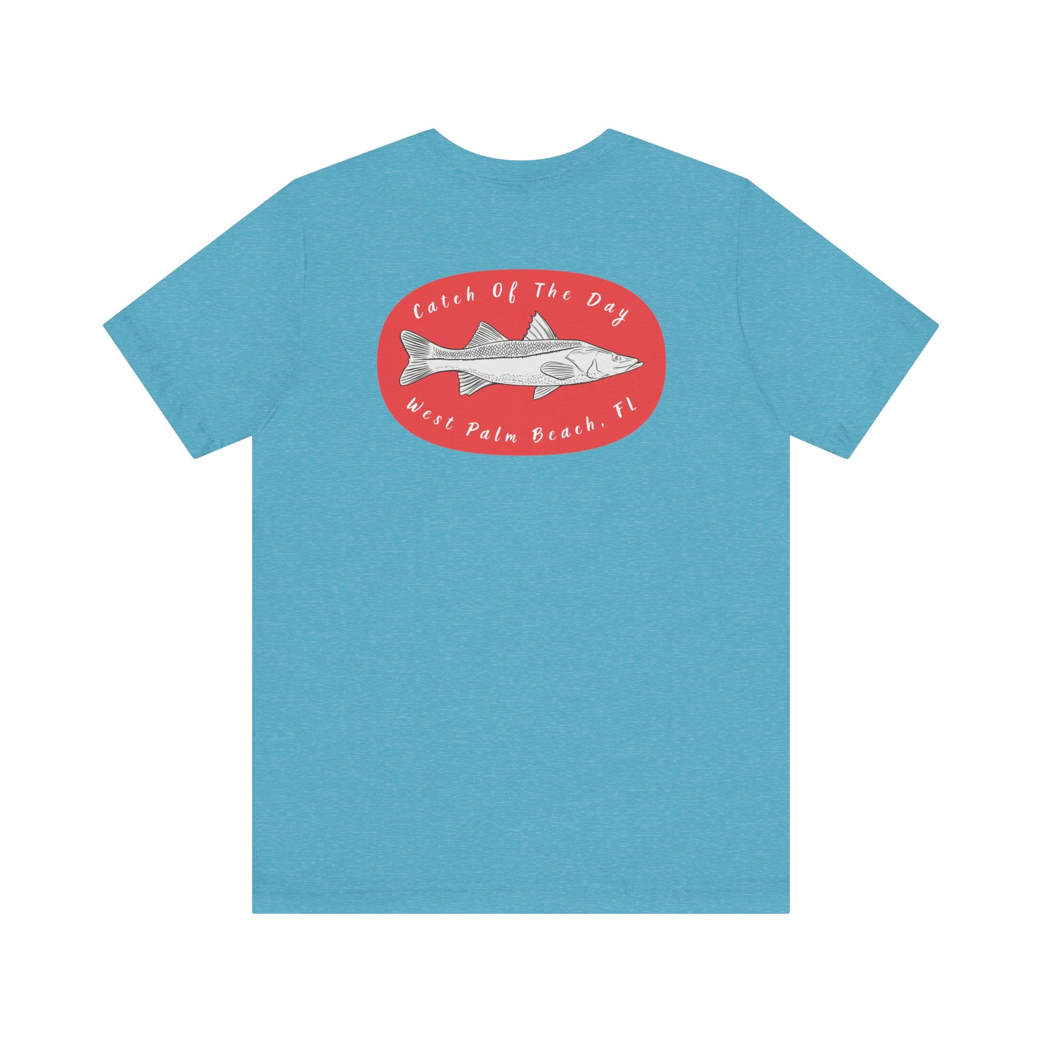 "West Palm Beach, Fishing Catch Of The Day" - Fishing T Shirts
