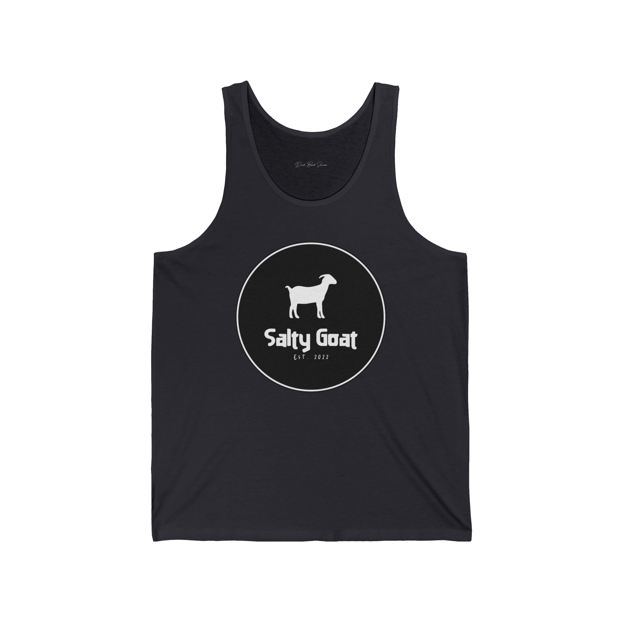 "Salty Goat Beach Bar Tank Top" - Men's Tank Tops