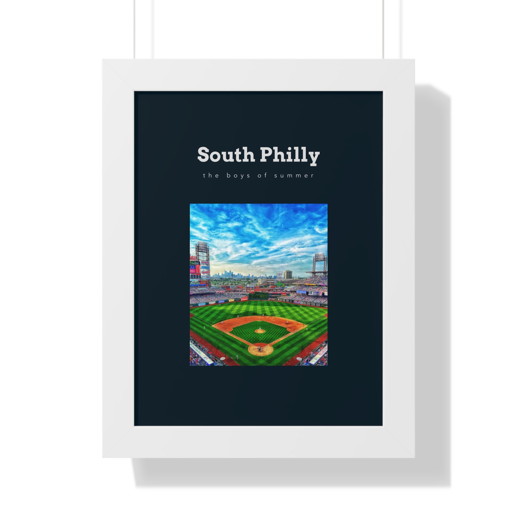 "The Boys Of Summer" Philadelphia Wall Art - Philadelphia Phillies Wall Art -  Philadelphia Sports Wall Art