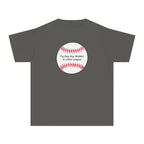 "My Pop Pop Peaked in Little League" - Kids Baseball Shirts