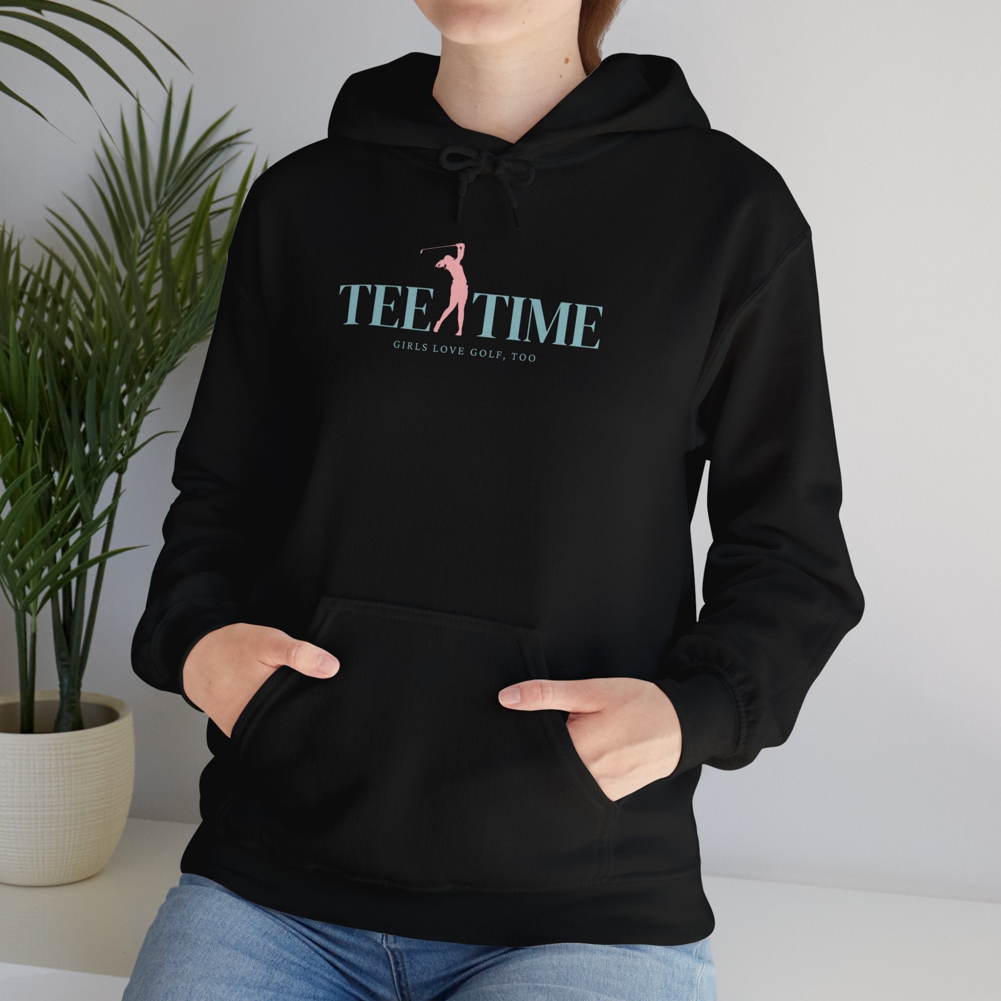 "Girls Love Golf, Too" - Golf Hoodie