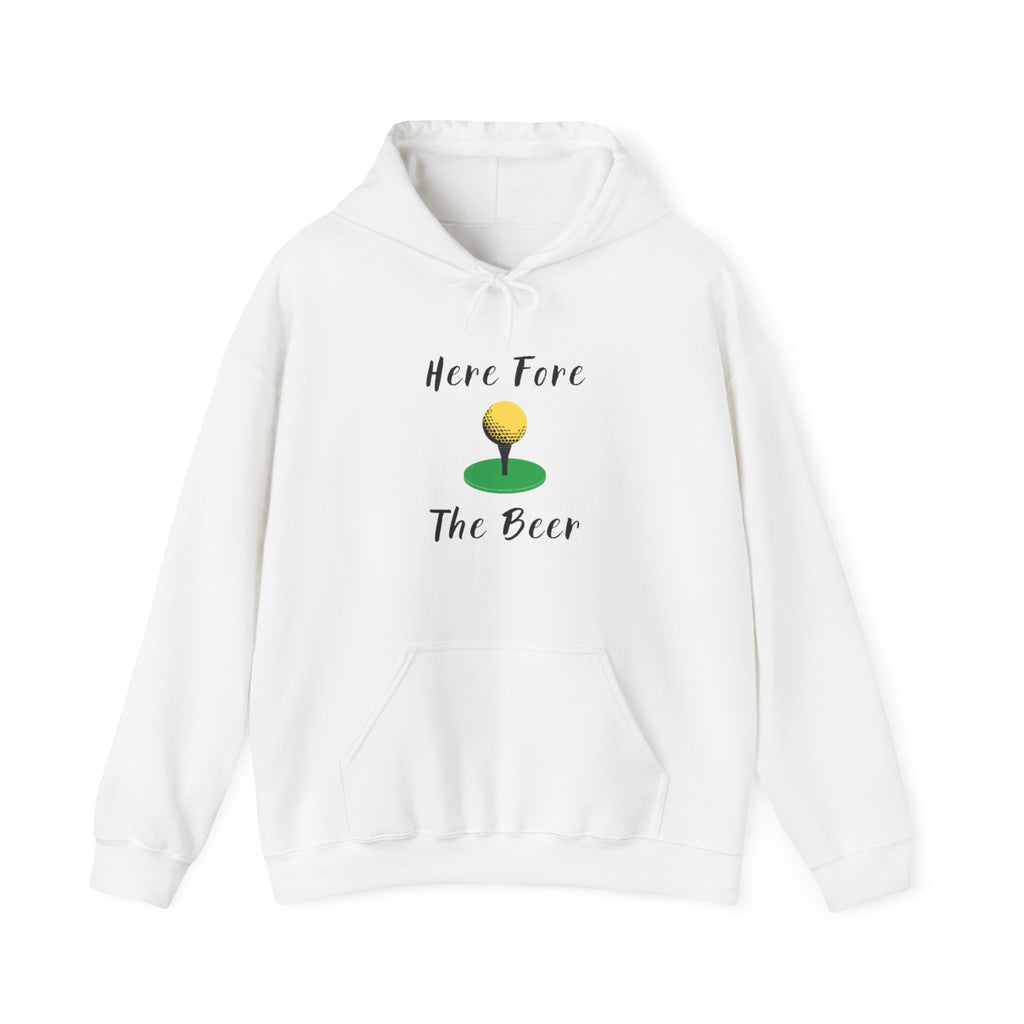 "Here Fore The Beer" - Golf Hoodie