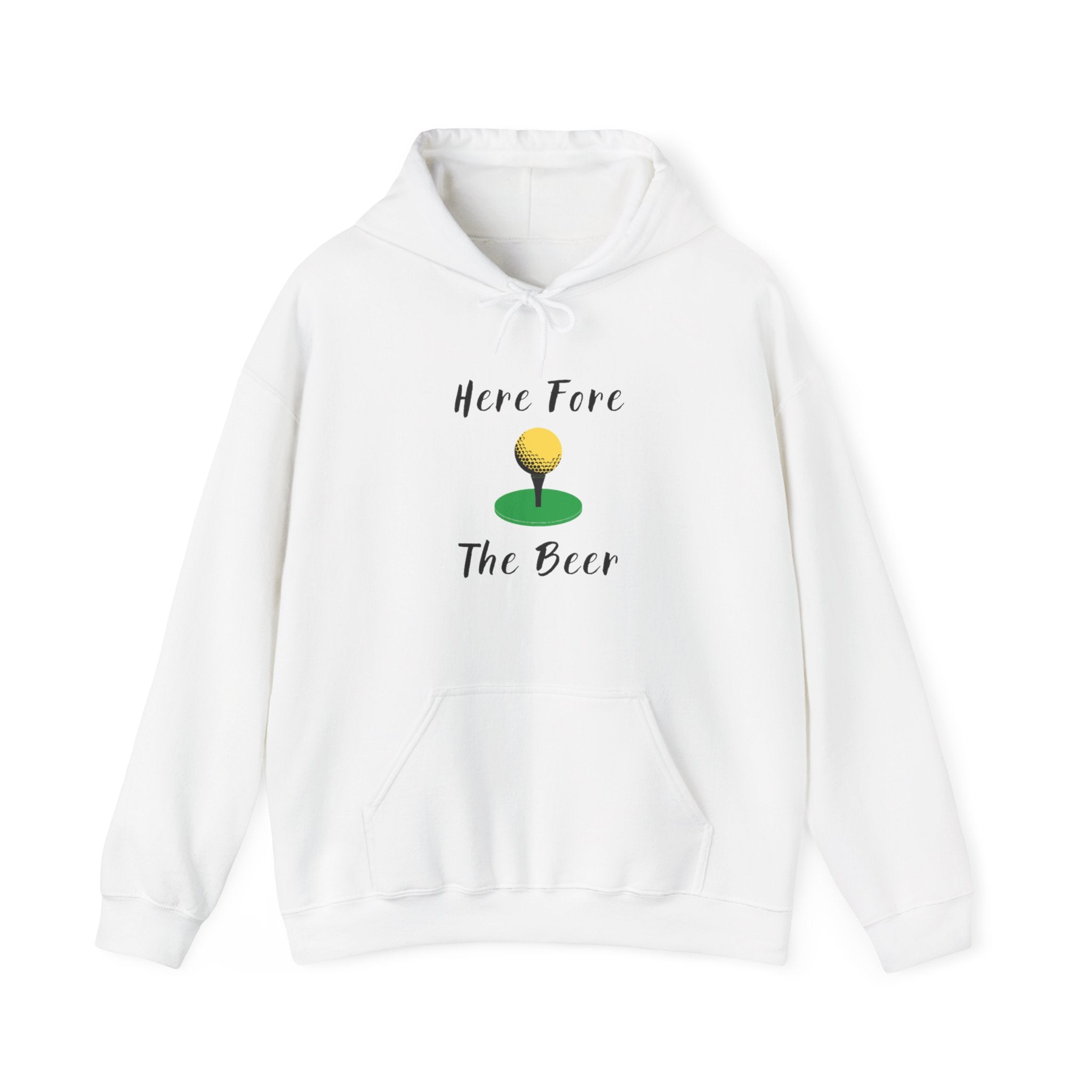 "Here Fore The Beer" - Golf Hoodie