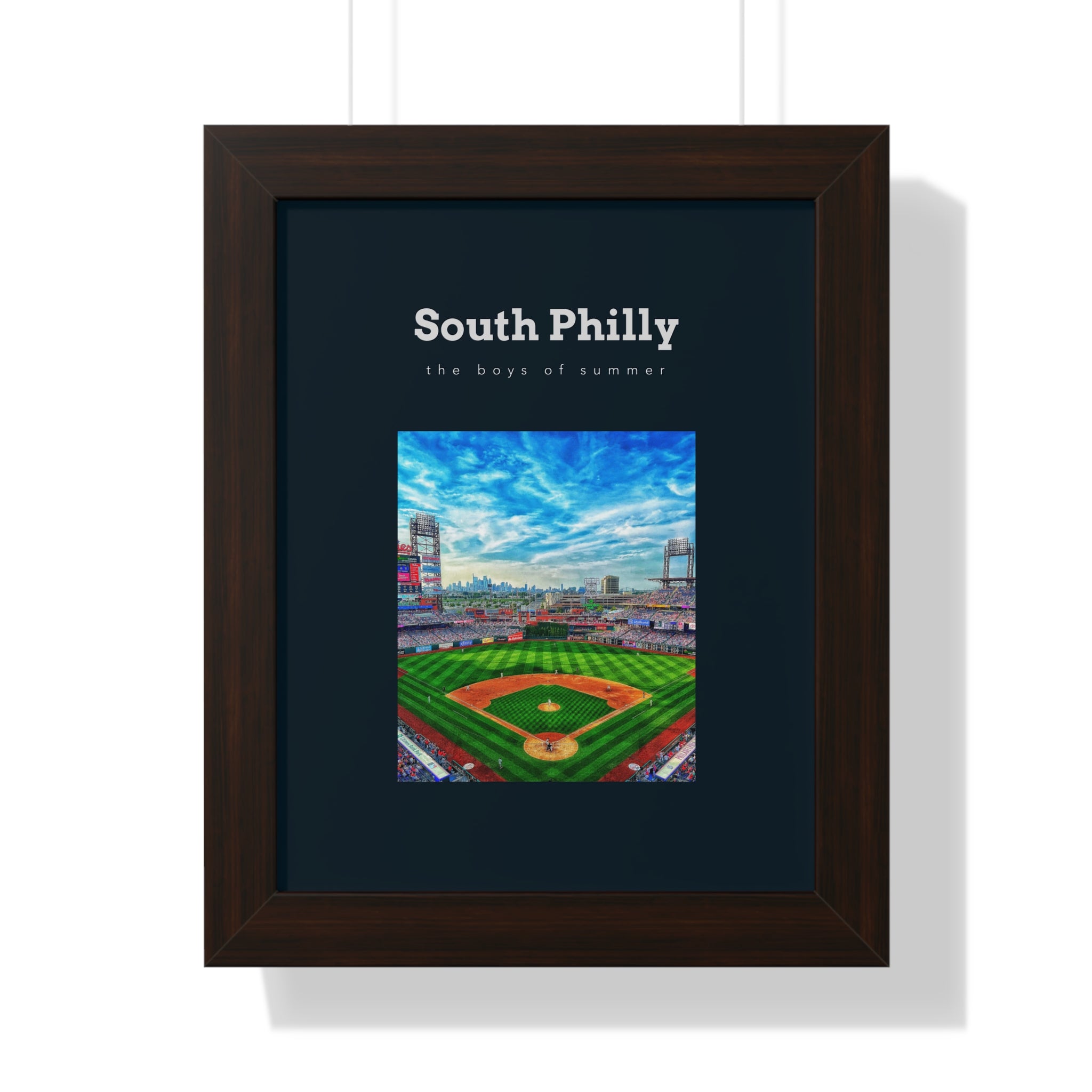 "The Boys Of Summer" Philadelphia Wall Art - Philadelphia Phillies Wall Art -  Philadelphia Sports Wall Art