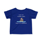 I Got My Fishing Genes From My Grandpop | Baby Fishing Shirts