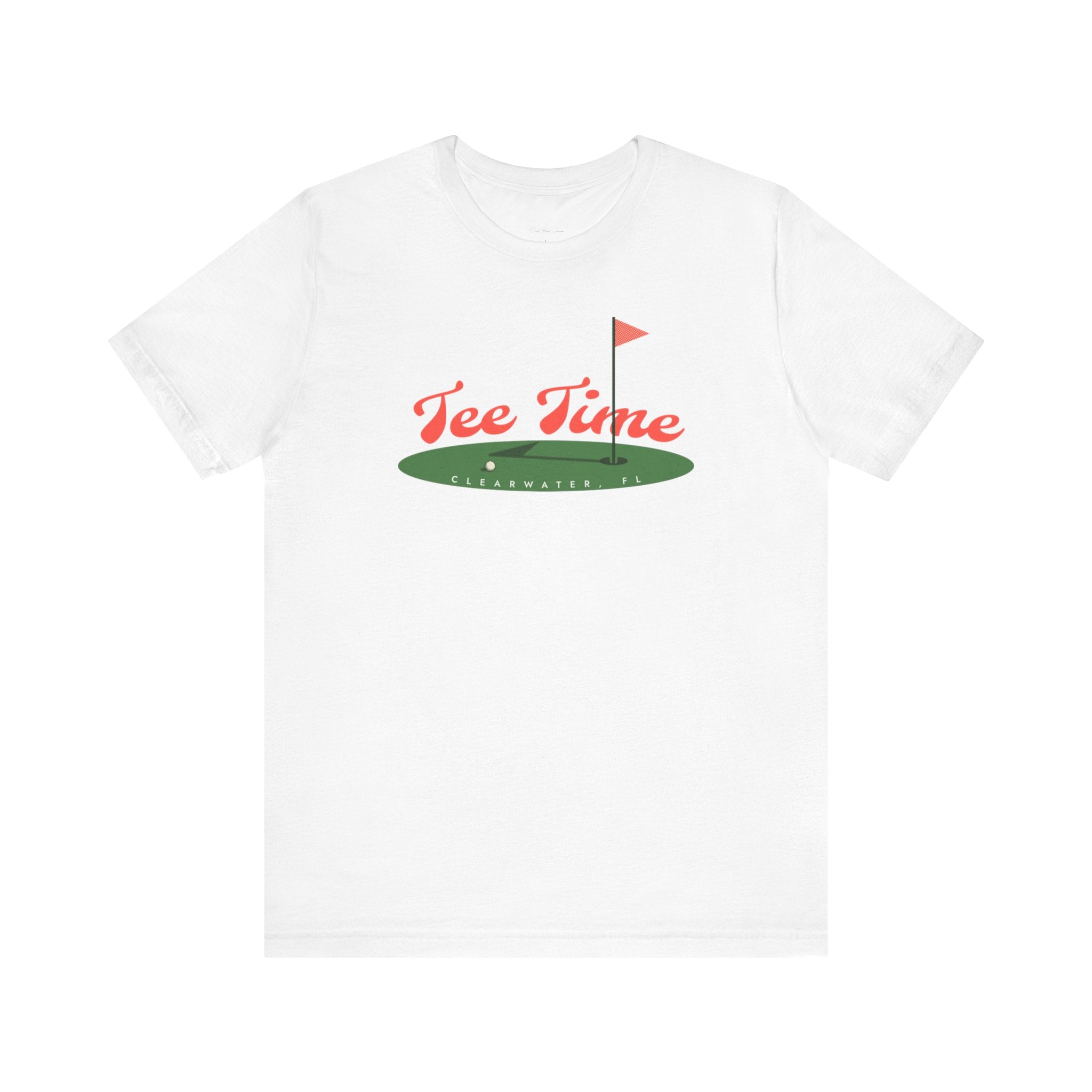 "Clearwater Florida Golf Tee Time" - Golf T Shirts