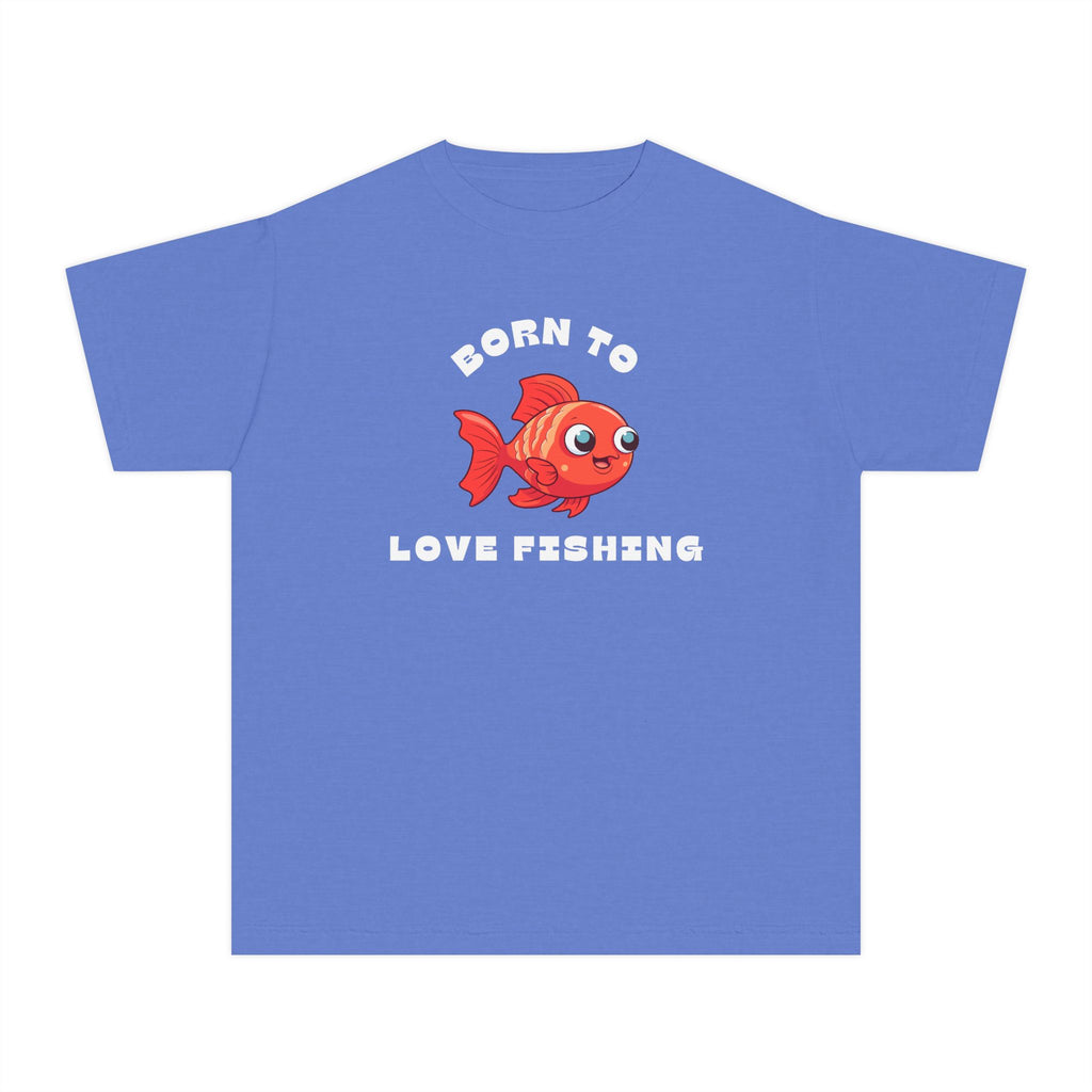 Born To Love Fishing | Toddler Fishing Shirt
