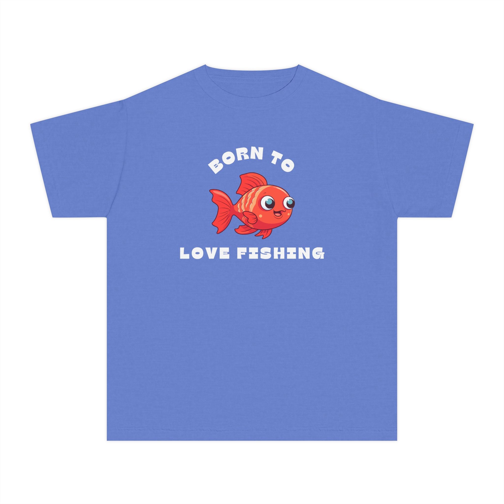 Born To Love Fishing | Toddler Fishing Shirt