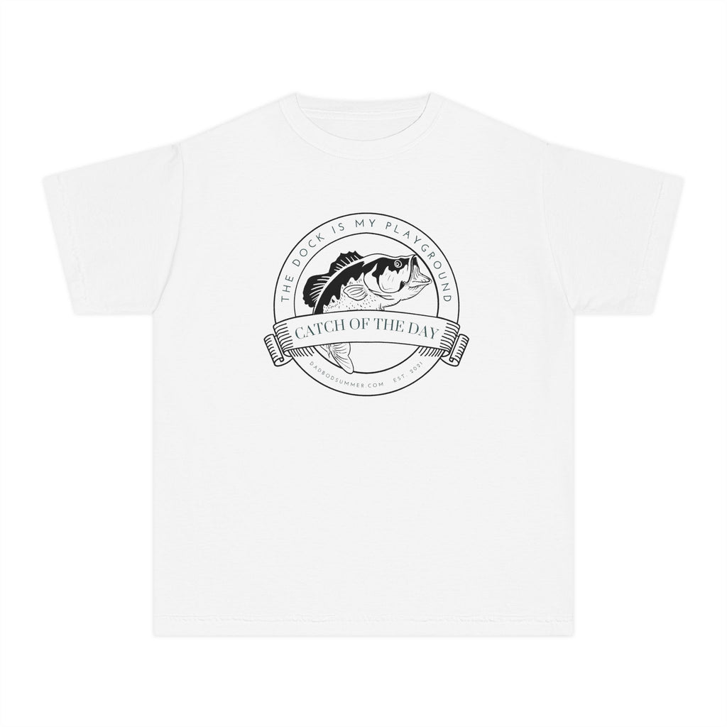 The Dock Is My Playground | Kids Fishing Shirt