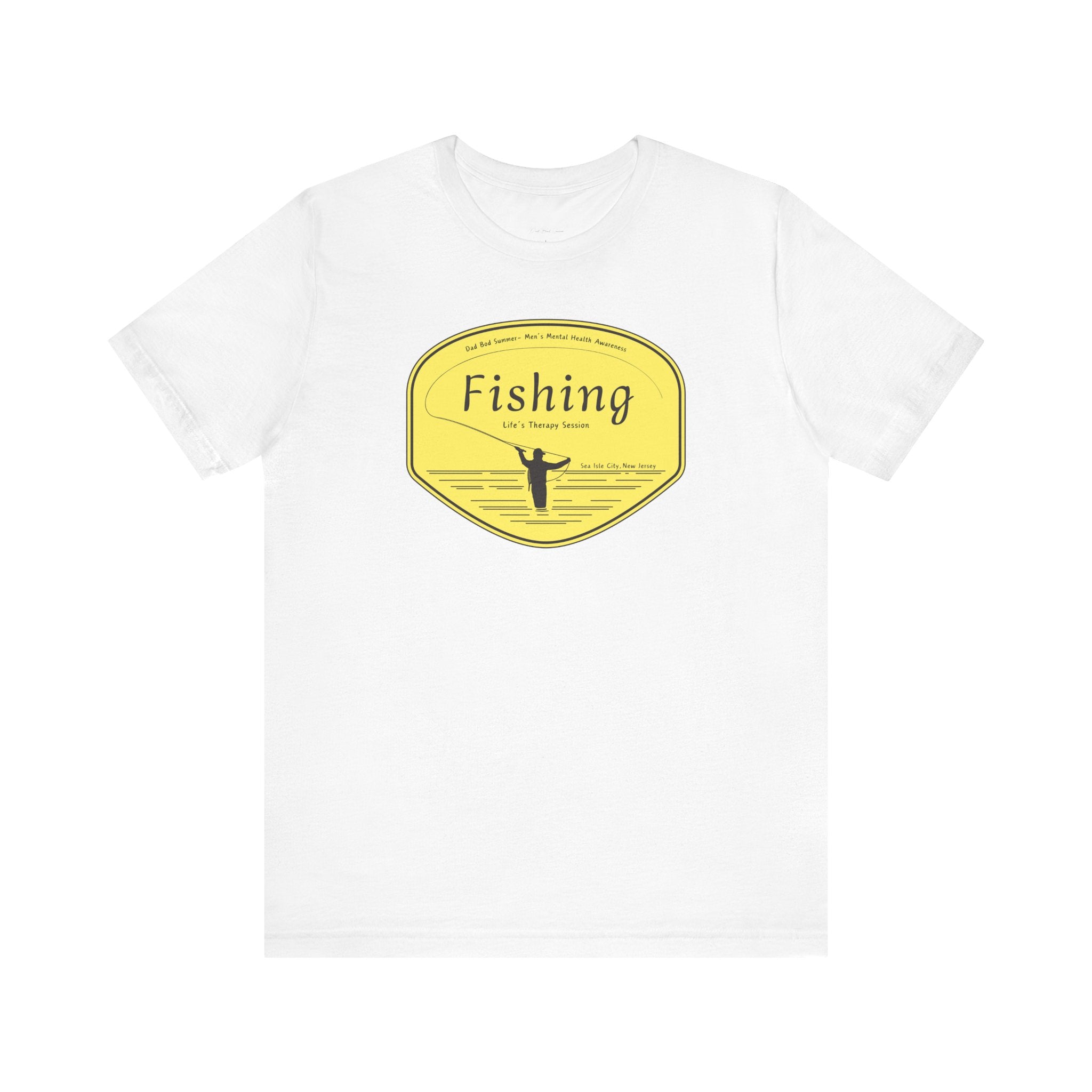 "A Therapy Session On The Water" - Fishing T Shirts