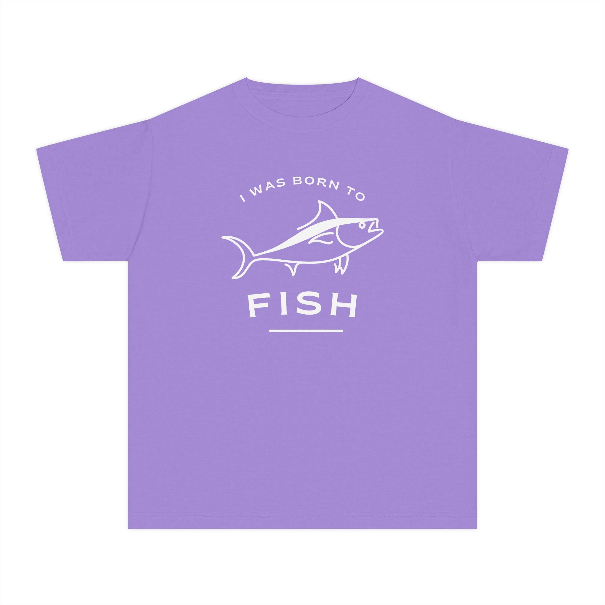 I Was Born To Fish | Kids Fishing Shirt
