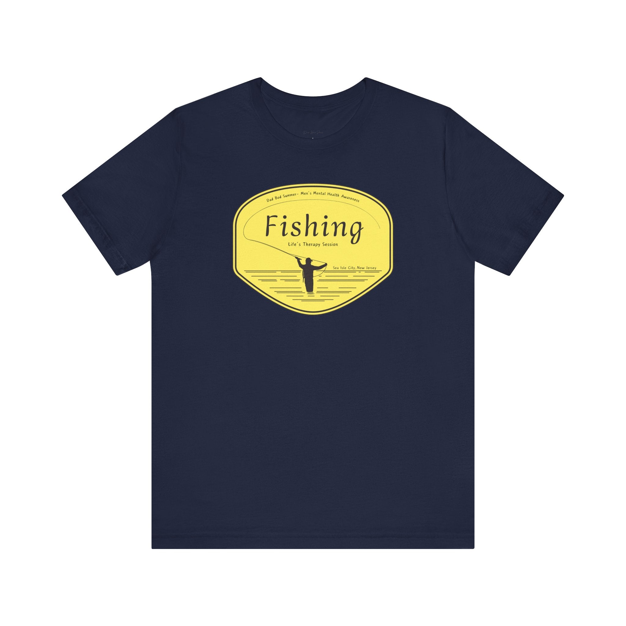 "A Therapy Session On The Water" - Fishing T Shirts