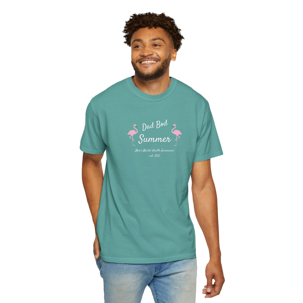 Palm Springs & Beverly Hills Design, Garment-Dyed Shirt - Dad Bod Summer