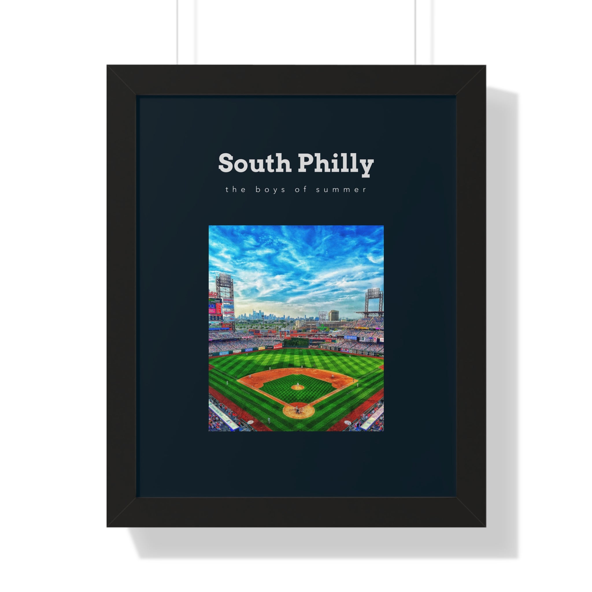 "The Boys Of Summer" Philadelphia Wall Art - Philadelphia Phillies Wall Art -  Philadelphia Sports Wall Art