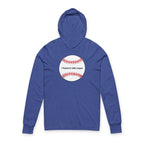 "I Peaked In Little League" | Hooded Long Sleeve Shirt