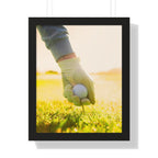 "First Shot Of The Day" - Golf Wall Art