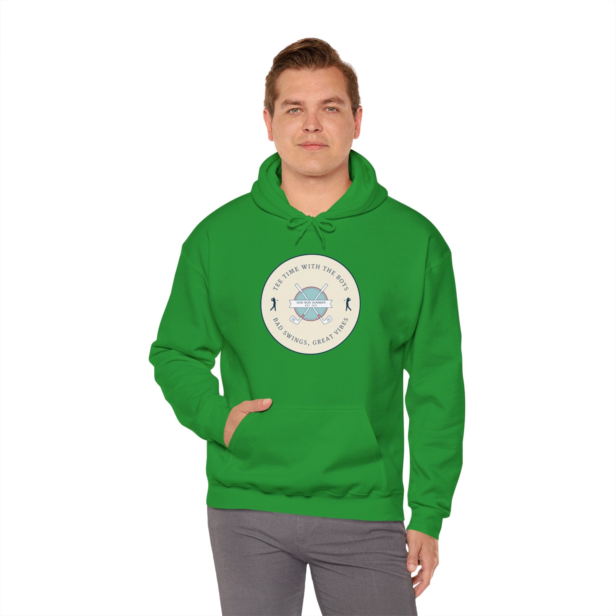 "Bad Swings, Good Vibes" - Golf Hoodie