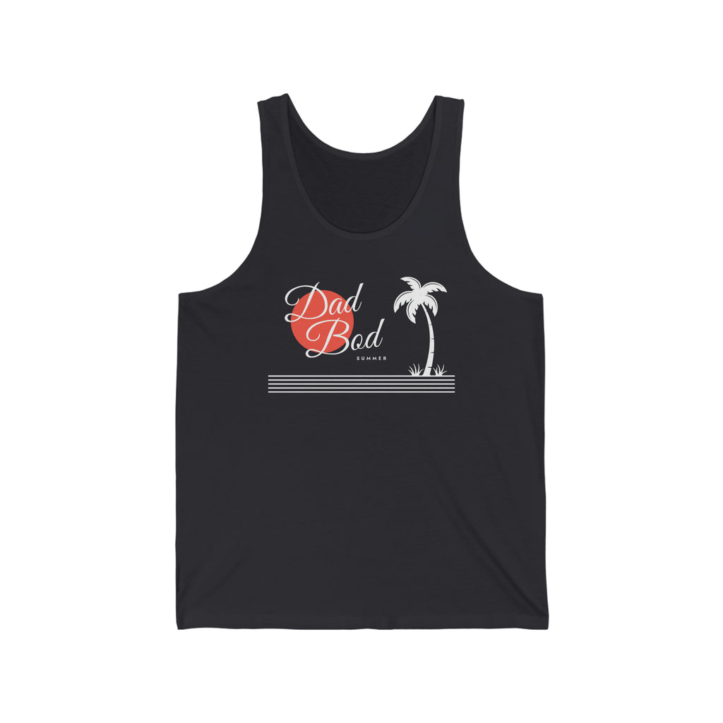 Palm Trees & Beach Design - Dad Bod Summer