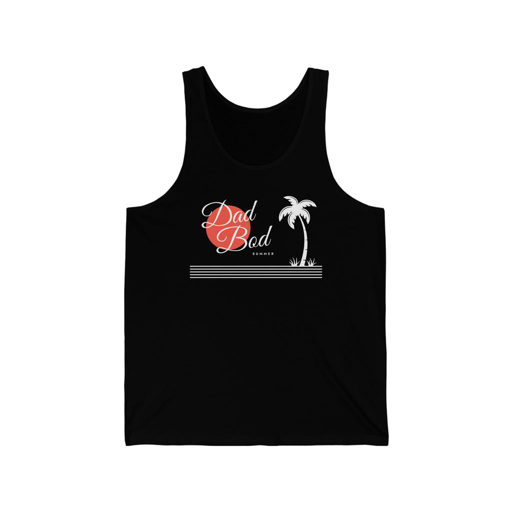 Palm Trees & Beach Design - Dad Bod Summer