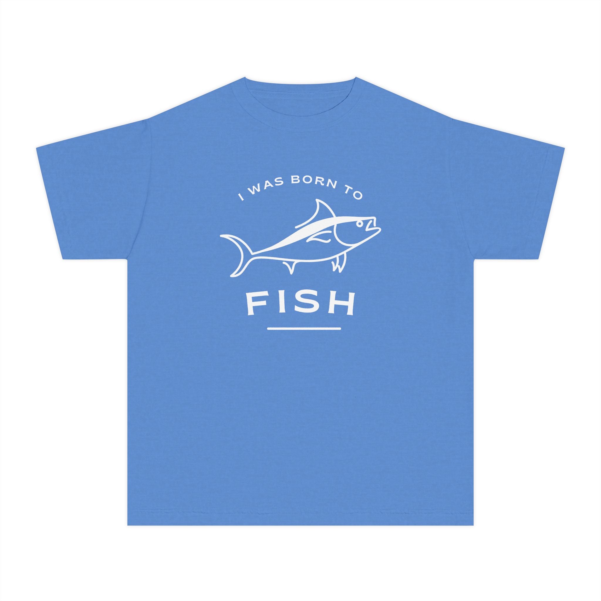 I Was Born To Fish | Kids Fishing Shirt