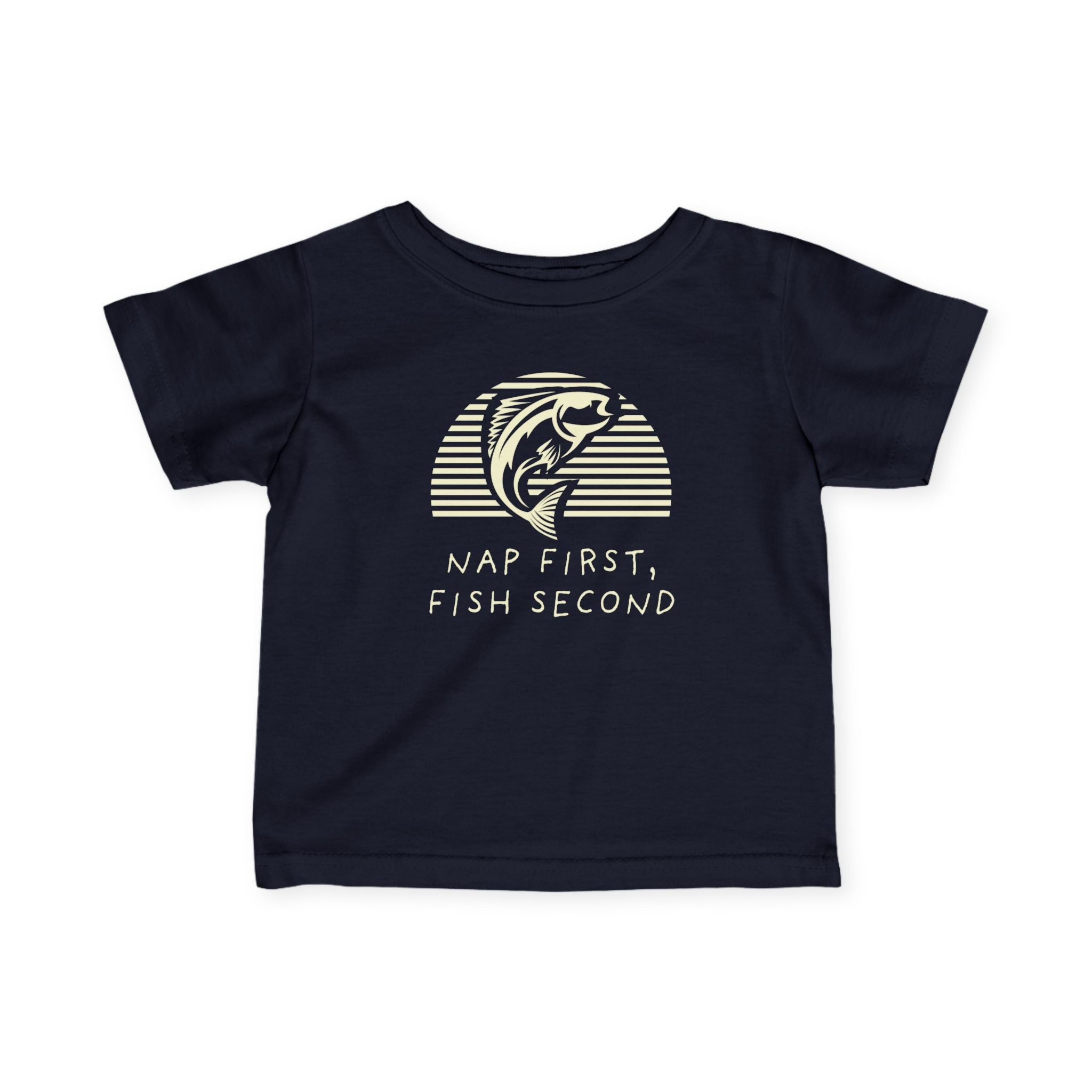 Nap First, Fish Second | Baby Fishing Shirts