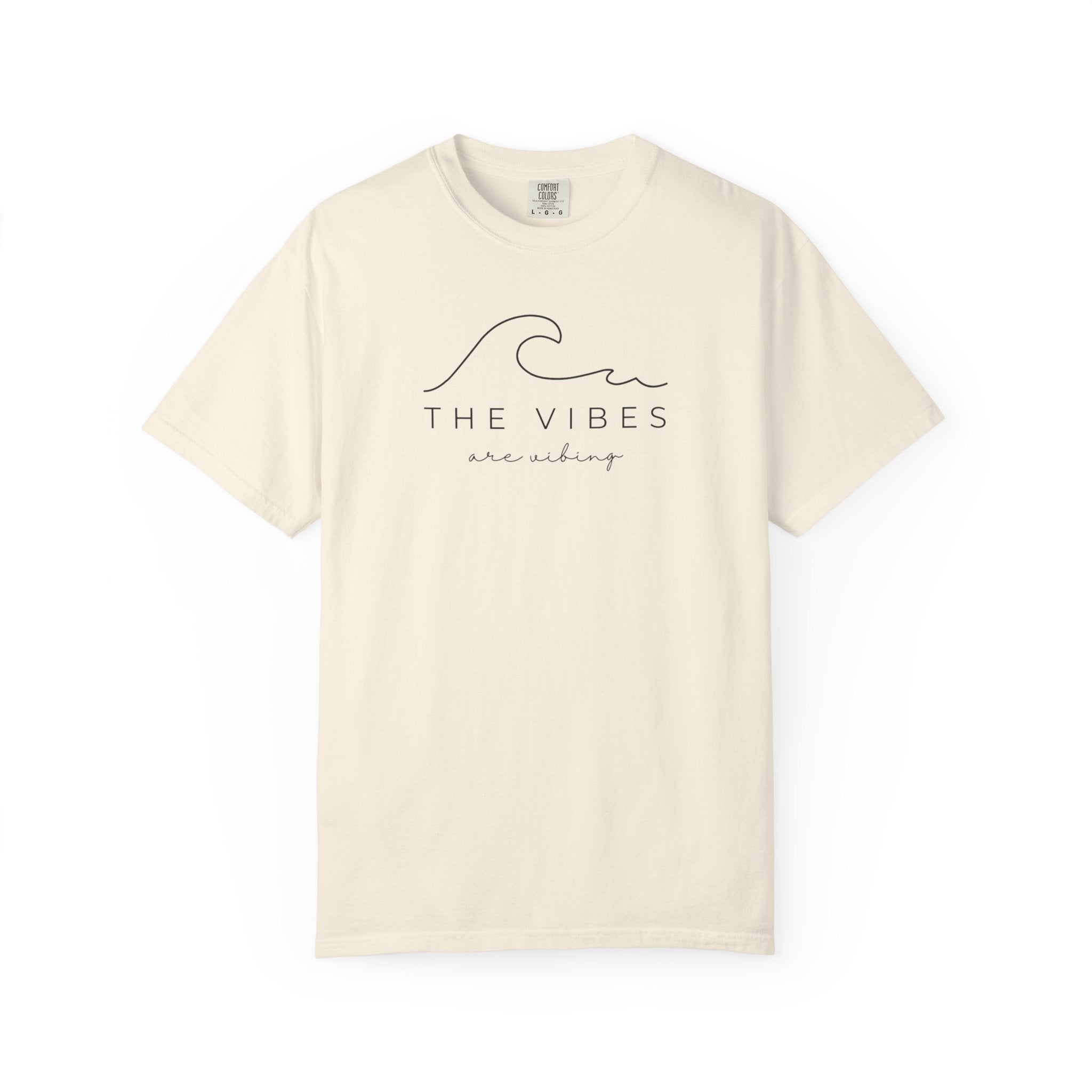 "The Vibes Are Vibing, Ocean Waves" | Beach T Shirts