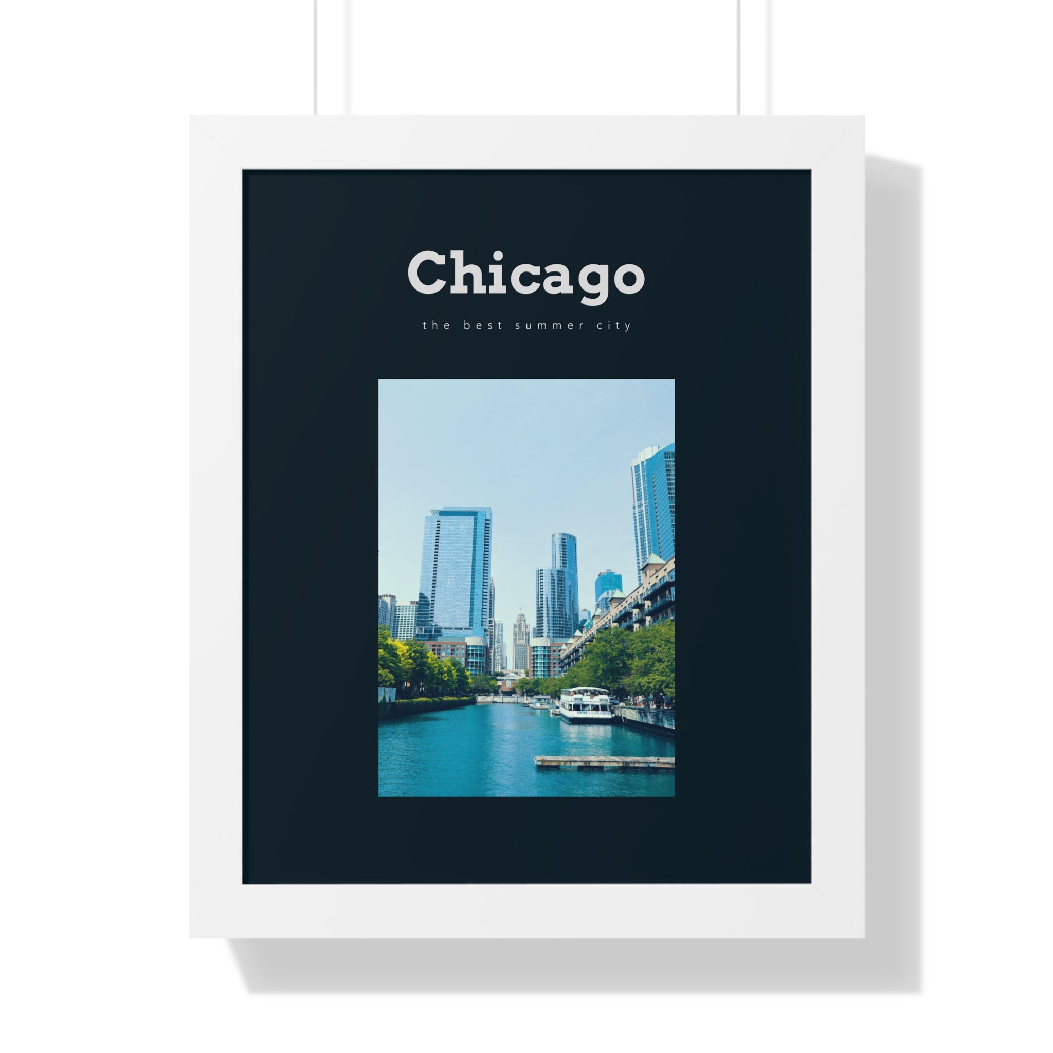 Chicago is "The Best Summer City" - Chicago Wall Art - Chicago CIty Wall Art