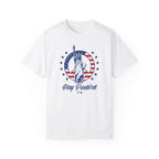 "Lady Liberty Screaming Play Freebird" - America Shirt