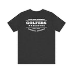 "Augusta Georgia Golfers Paradise" - Golf T Shirt