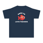 Born To Love Fishing | Kids Fishing Shirt