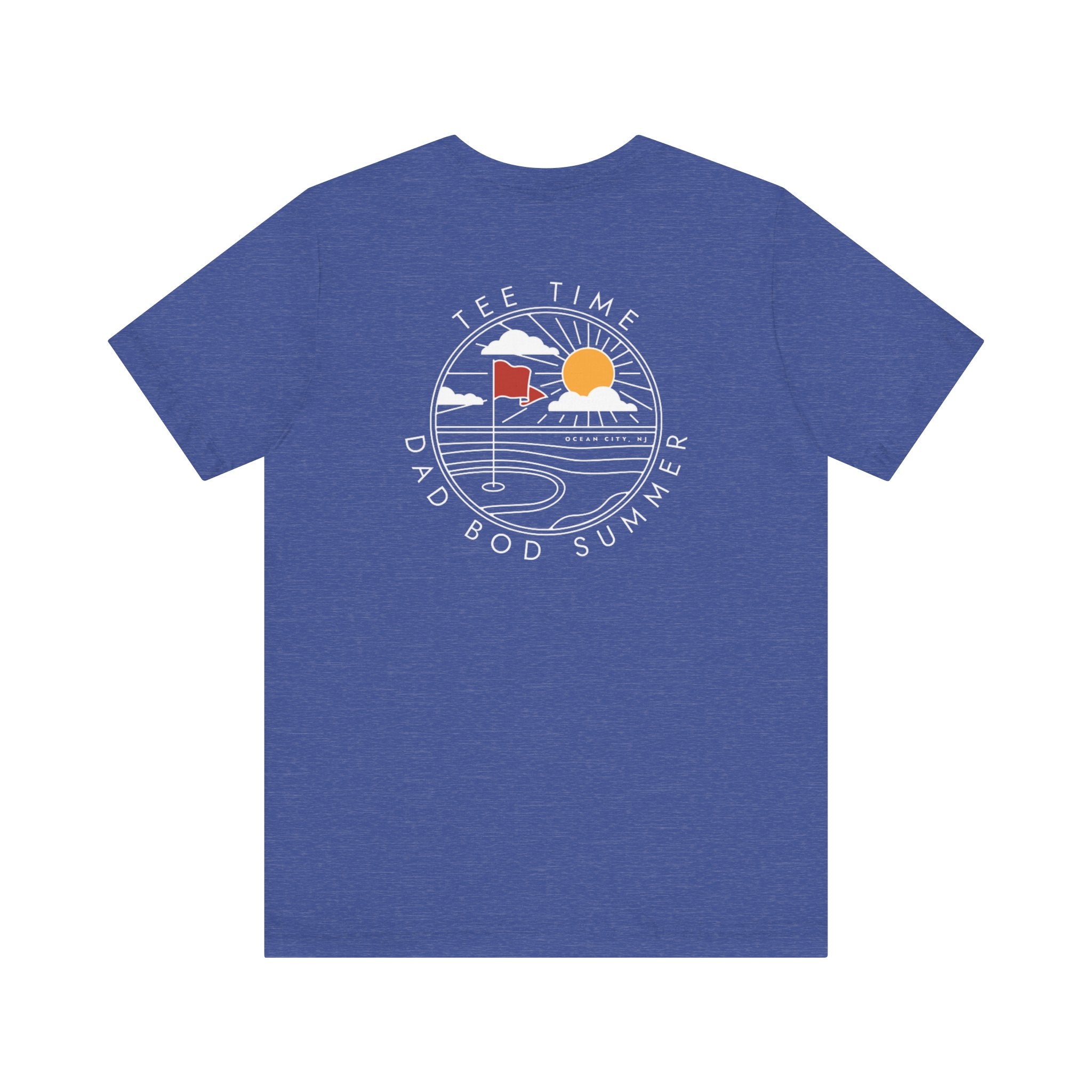 "Ocean City, New Jersey Tee Time" - Golf T Shirts