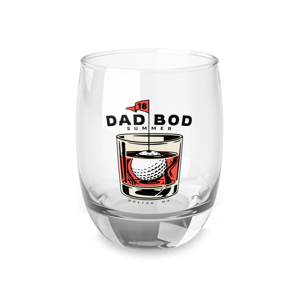 Boston Dad Bod Summer, Golf Whiskey Glass - Dad Bod Summer