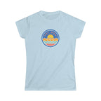 "Hot Mom Summer" Sea Isle City Sunset Logo - Dad Bod Summer