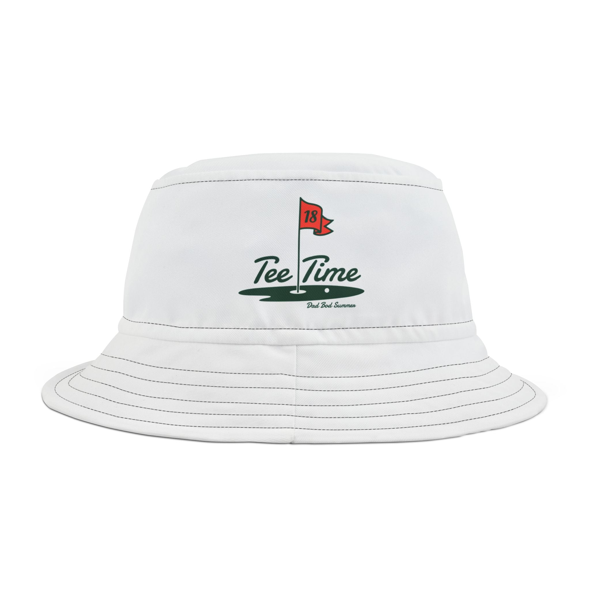 "Dad Bod Summer Tee Time" - Golf Bucket Hat