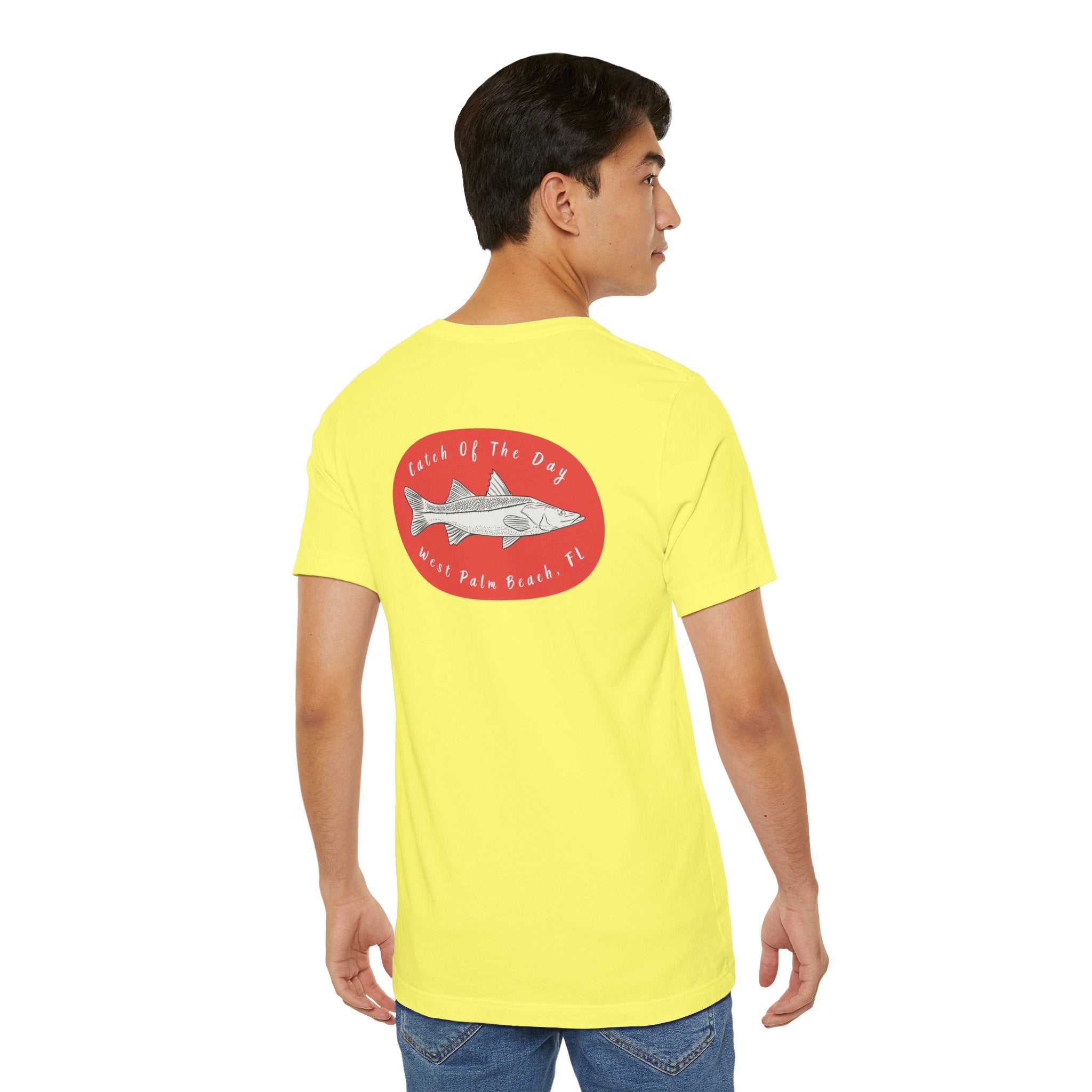 "West Palm Beach, Fishing Catch Of The Day" - Fishing T Shirts