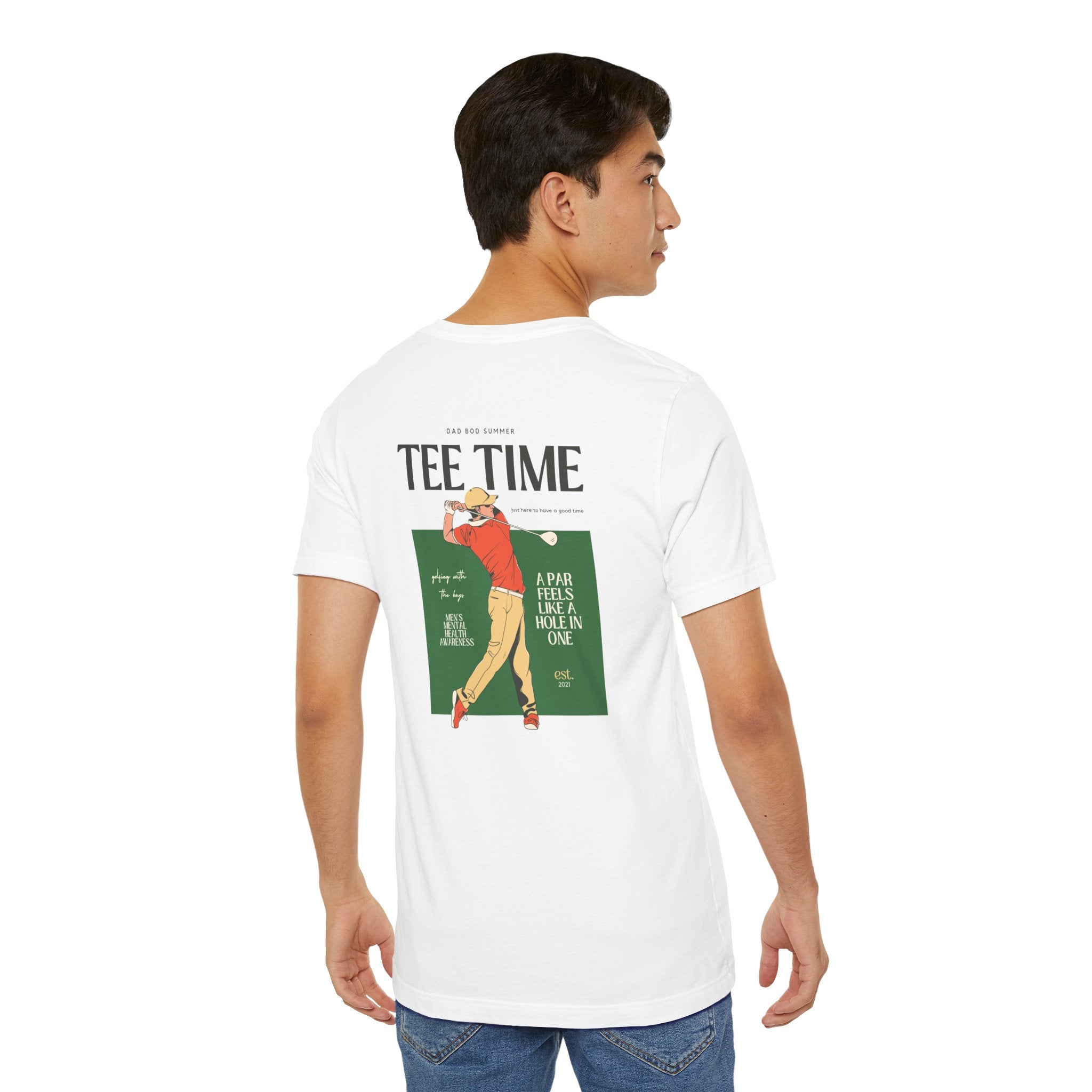 Dad Bod Summer, 1990's Tee Time Shirt | Golf T Shirt