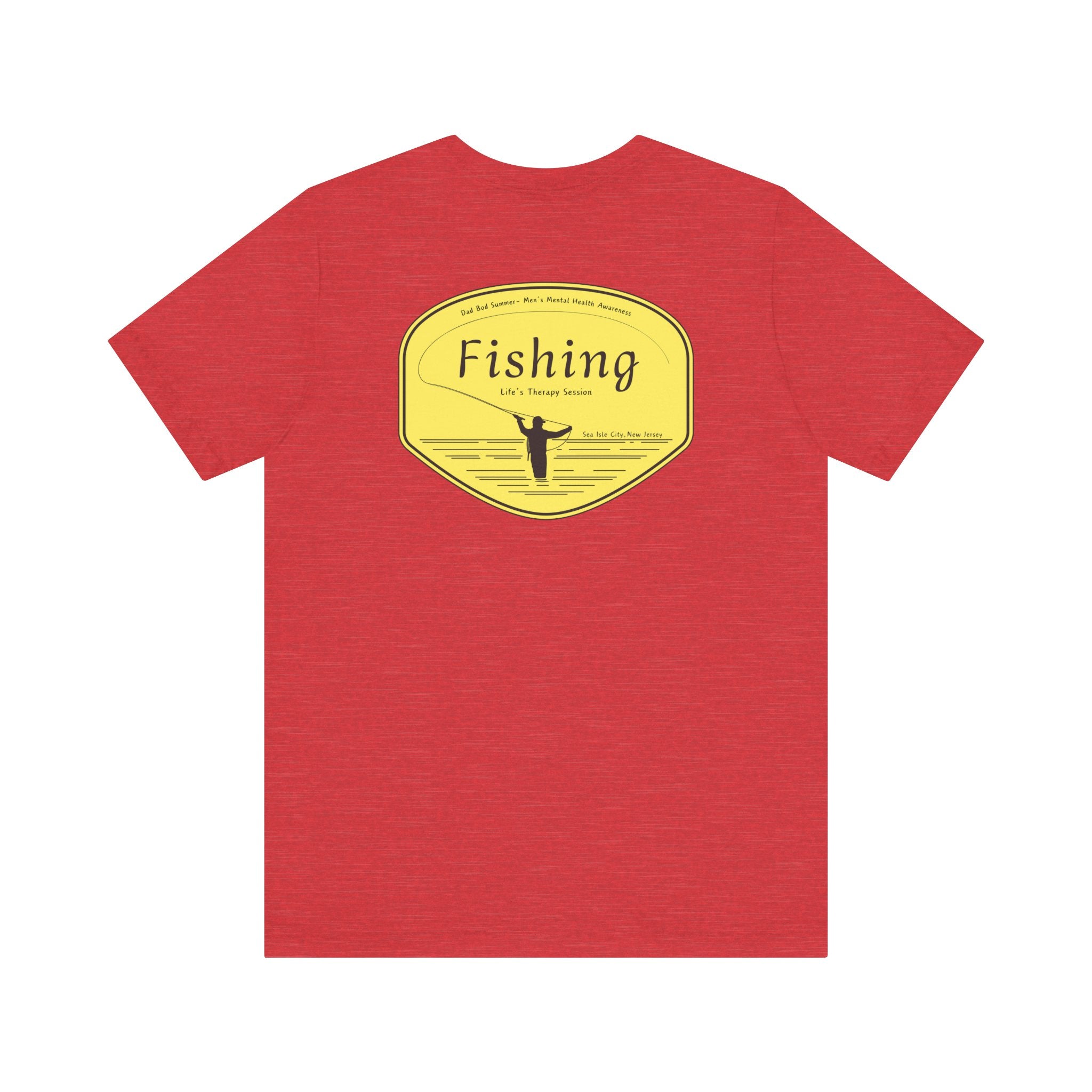 "Fishing, Life's Therapy Session" - Fishing T Shirts