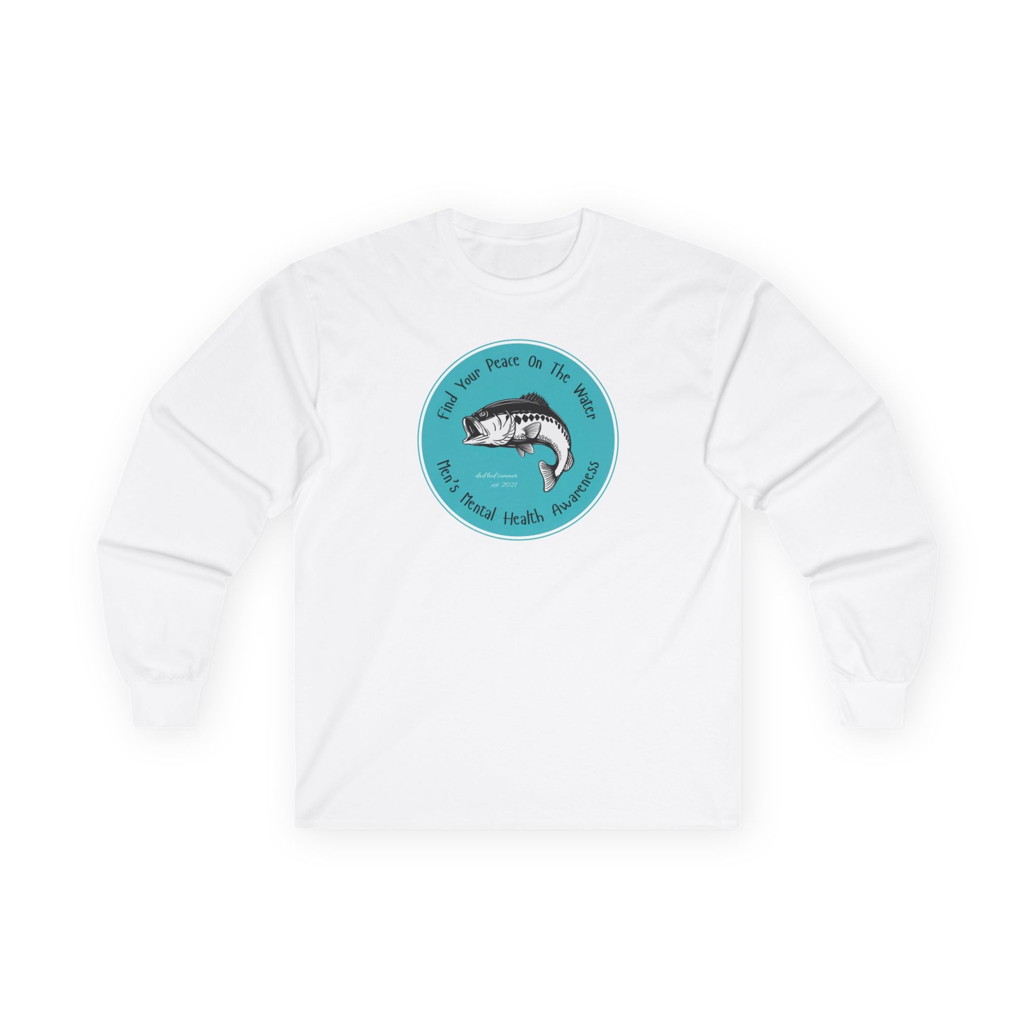 "Find Your Peace On The Water" - Long Sleeve Fishing Shirts