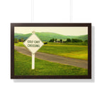 "Golf Cart Crossing" - Golf Wall Art