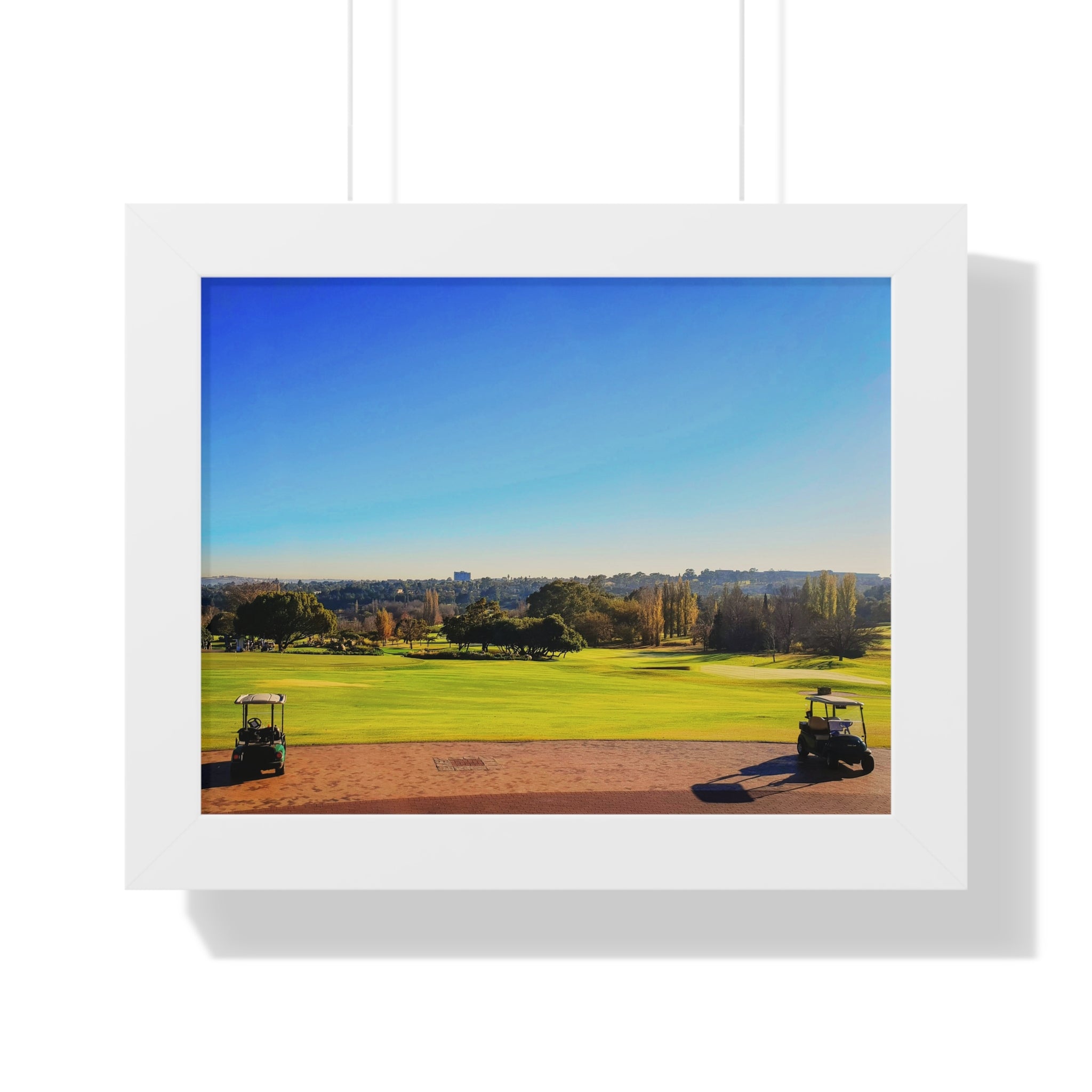"A Beautiful Day To Play 18 Holes" - Golf Wall Art
